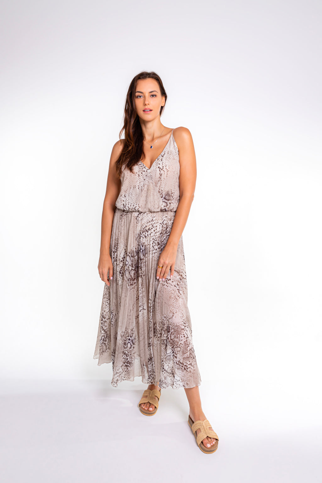 DONESIA ELIZABETH Raffia Sandals