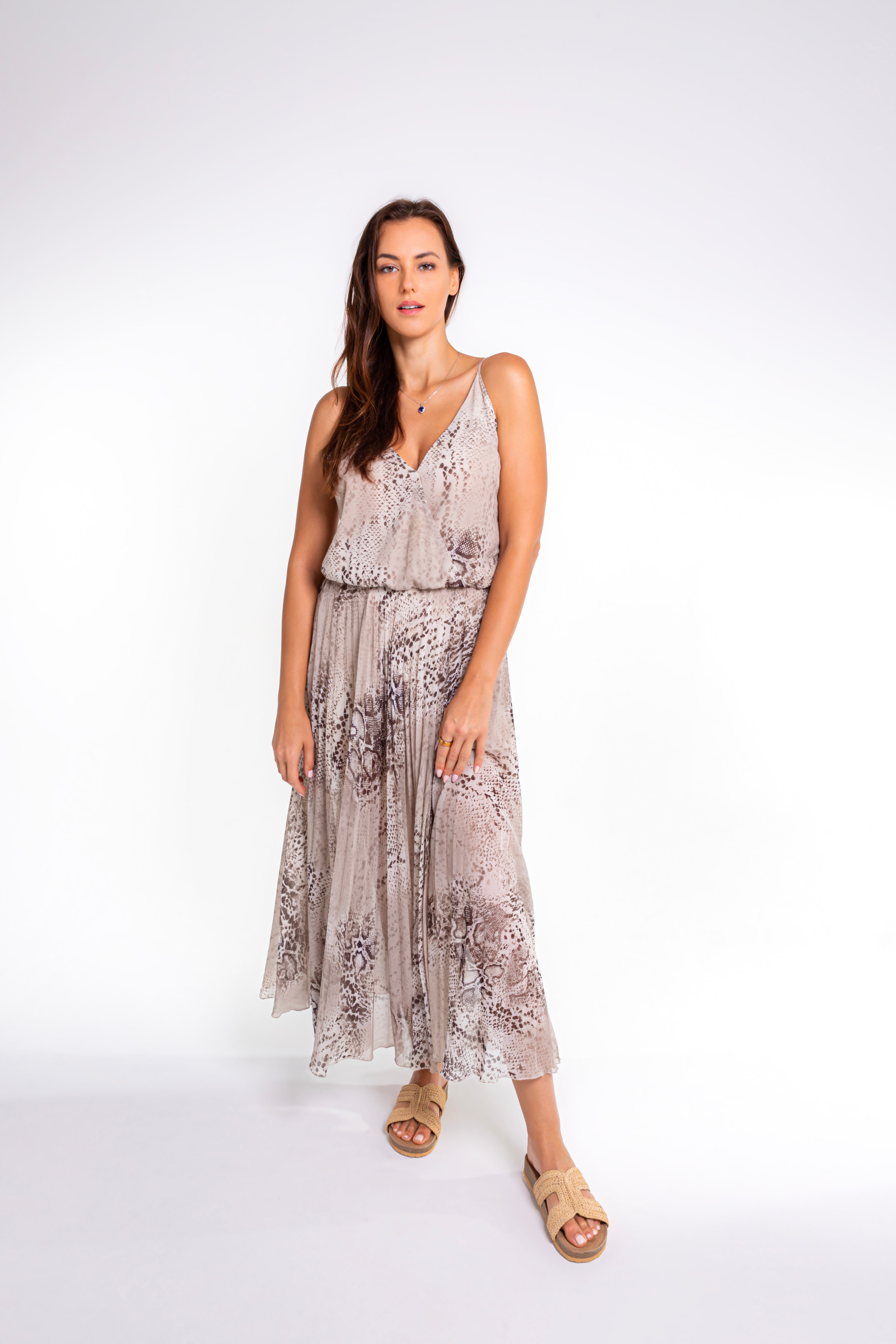 DONESIA ELIZABETH Raffia Sandals