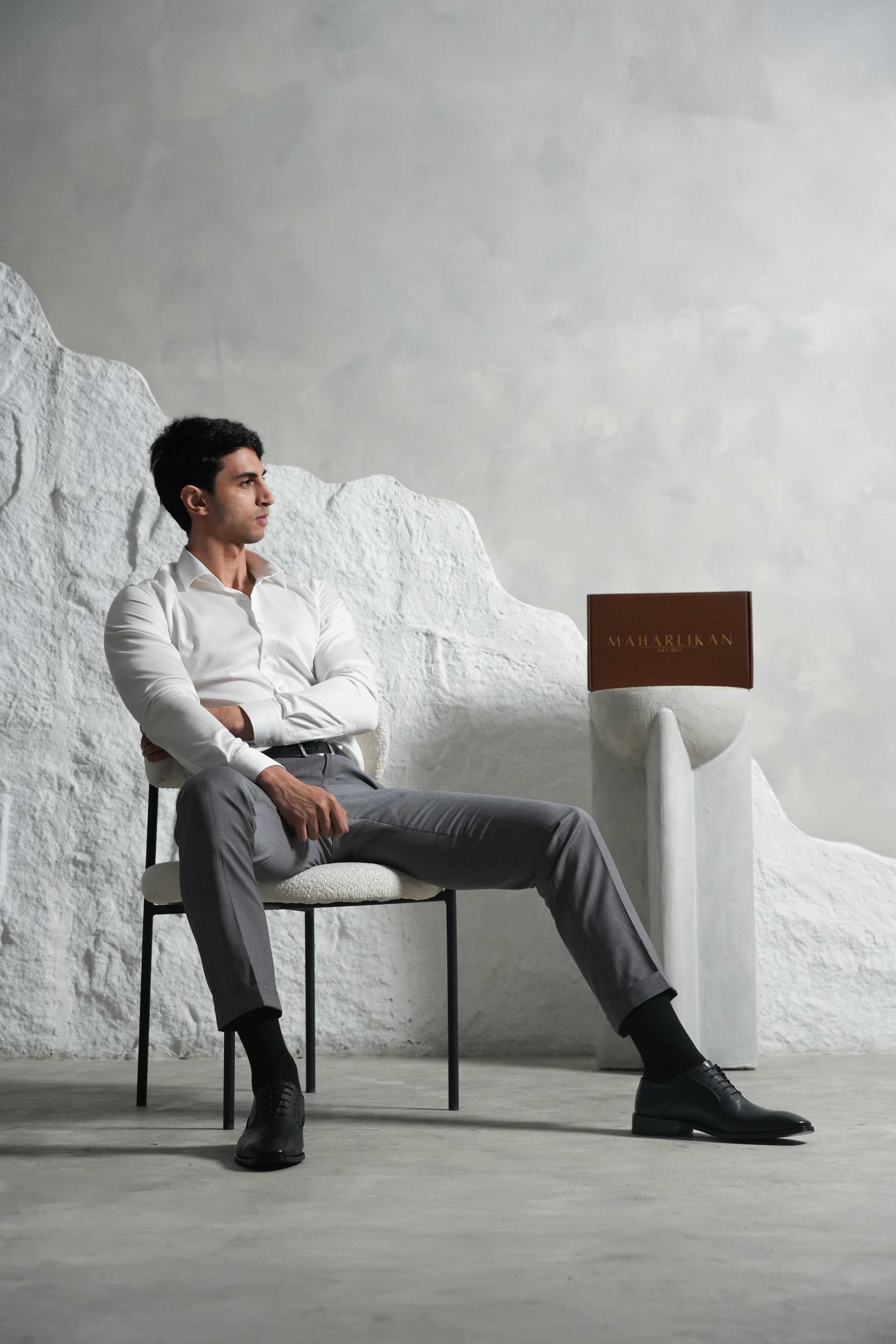 SIMEON Leather Oxford Shoes